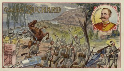 Den brittiske generalen Sir William Penn Symons skadades dödligt i slaget vid Glencoe, boerkriget, 20 oktober 1899 av European School