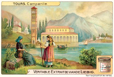 Campanile (chromolitho) av European School