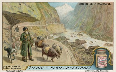 Karavan i Darial Gorge, Ryssland av European School