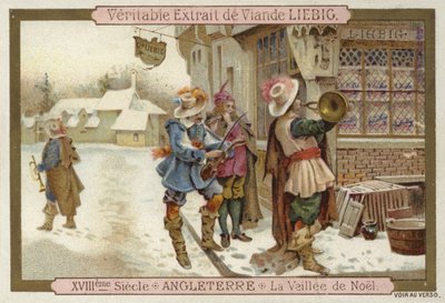 Julafton i England, 1700-talet av European School