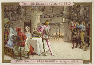 Julfest, Tyskland, 1400-talet av European School