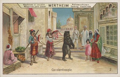 Konstantinopel (chromolitho) av European School