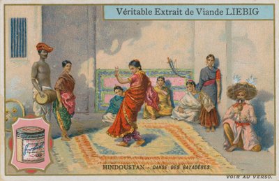 Dans av dansflickorna i Hindustan av European School