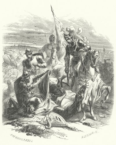 Antonius av Bourgogne, hertig av Brabant, död i slaget vid Agincourt av European School