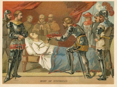 Bertrand du Guesclin, fransk militärbefälhavare, död 1380 av European School