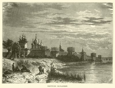 Dievitchi-klostret (gravyr) av European School