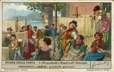 Torkning av spaghetti, Neapel av European School