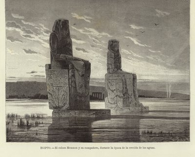 Egypten - Memnons kolosser av European School