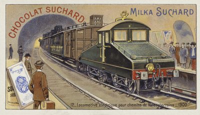 Ellok för underjordiska järnvägar, 1900 av European School