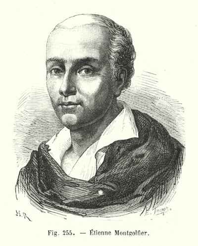 Etienne Montgolfier (gravyr) av European School