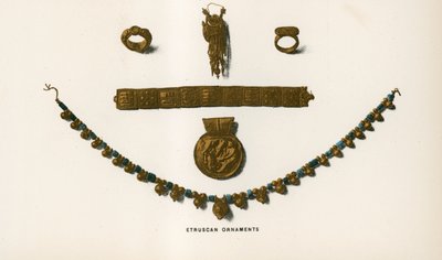 Etruskiska ornament av European School