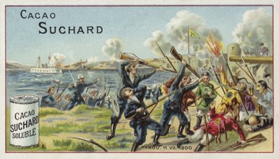 Strid i Taku, Kina, Boxer Rebellion, 1900 av European School