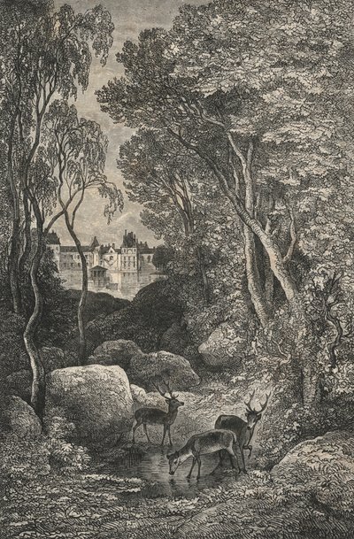Fontainebleau (gravyr) av European School