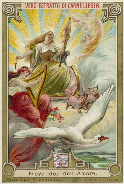 Freyja, kärlekens gudinna av European School