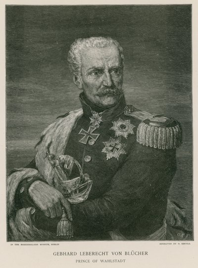 Gebhard Leberecht von Blucher, Prins av Wahlstadt av European School