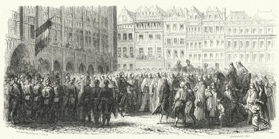 General Dumouriez och den franska armén i Bryssel av European School