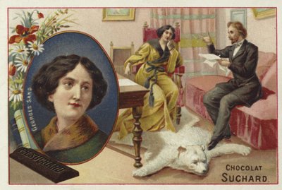George Sand, fransk författare av European School