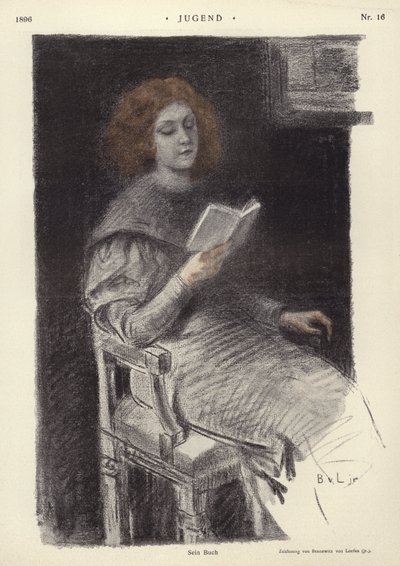 Hennes bok (lito i färg) av European School