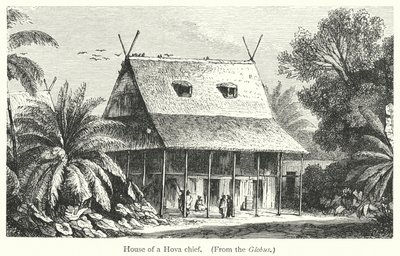 House of a Hova-hövding (gravyr) av European School