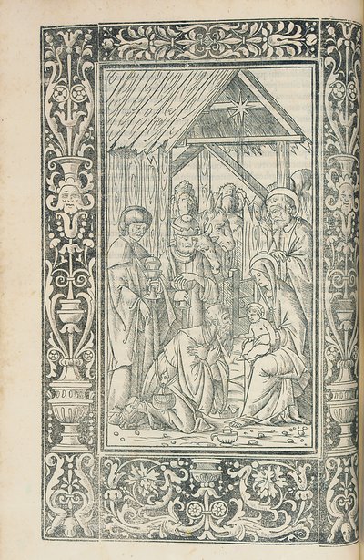 Illustration från Christian Decachordum av Marcus Vigerius (1446-1516), Fano av European School