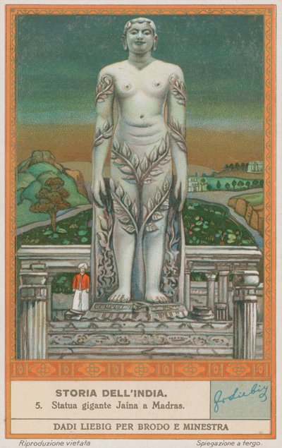 Jain-staty i Madras (Chennai) av European School