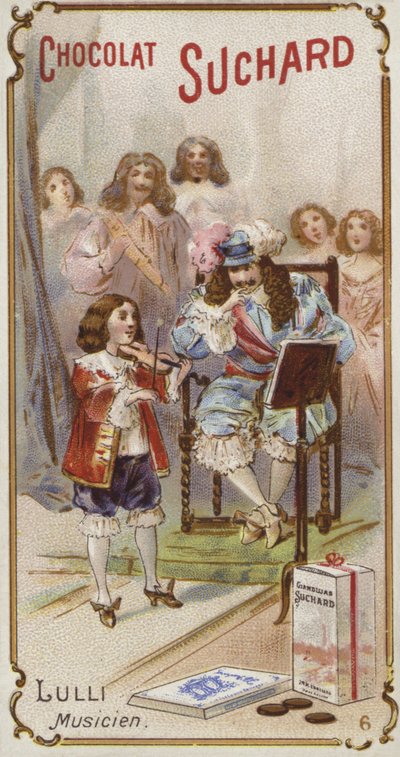 Jean-Baptiste Lully, fransk musiker och kompositör, som barn av European School