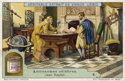 Johannes Kepler, tysk matematiker och astronom av European School