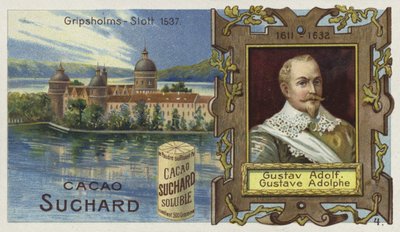 Kung Gustav Adolf av Sverige, och Gripsholms slott, Mariefred av European School