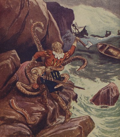 Klaus Störtebeker (färglitografi) av European School