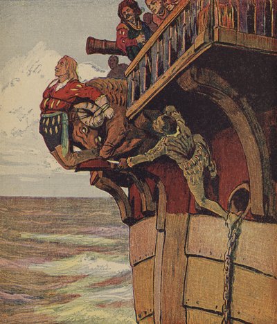 Klaus Störtebeker (färglitografi) av European School