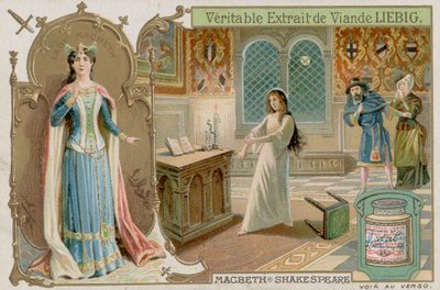 Lady Macbeth (chromolitho) av European School