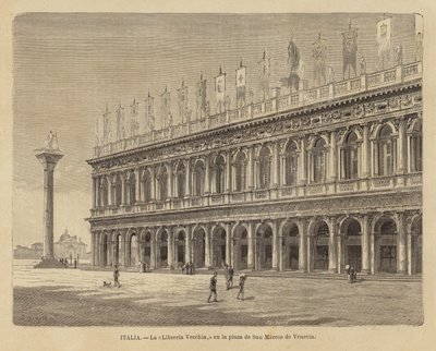 Libreria Vecchia på Piazza San Marco i Venedig av European School