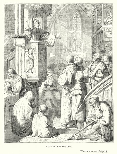 Lutherpredikan, Wittemberg, 18 juli av European School