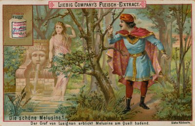 Melusine upptäckt i skogen av European School
