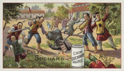 Murder of Christians, Peking, Boxer Rebellion, 7 juni 1900 av European School