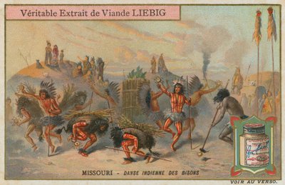 Indian bisondans i Missouri av European School