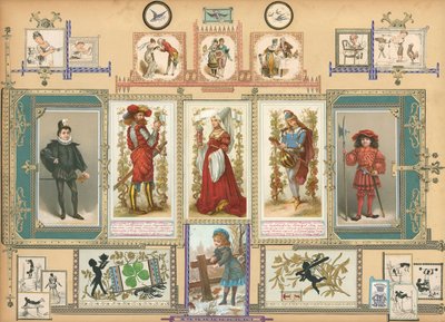 Sida från Sammelsurium volym IX (tryckt material) av European School