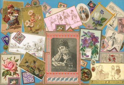 Sida från Sammelsurium volym IX (tryckt material) av European School