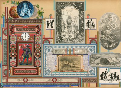 Sida från Sammelsurium volym IX (tryckt material) av European School