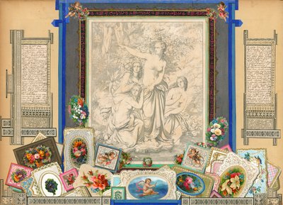 Sida från Sammelsurium volym IX (tryckt material) av European School