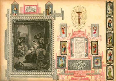 Sida från Sammelsurium Volym I (tryckt material) av European School