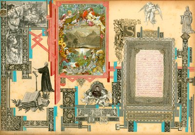 Sida från Sammelsurium Volym I (tryckt material) av European School