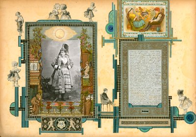 Sida från Sammelsurium Volym I (tryckt material) av European School