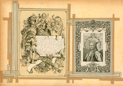 Sida från Sammelsurium volym VIII (tryckt material) av European School