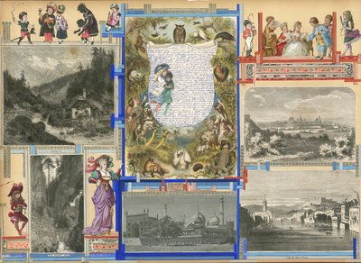 Sida från Sammelsurium volym VI (tryckt material) av European School