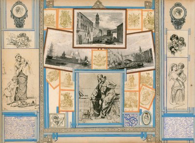 Sida ur Sammelsurium volym XI (tryckt material) av European School