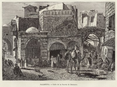 Palestina, Damascus Gate Street av European School