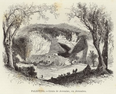 Palestina, Jeremias grotta, i Jerusalem av European School