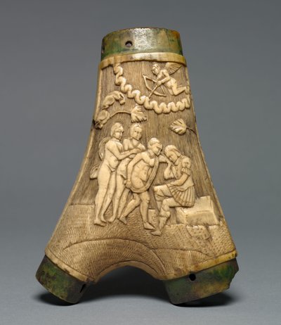 Pulverkolv, c.1550-80 av European School