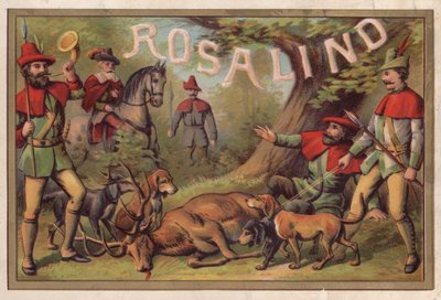 Rosalind (chromolitho) av European School